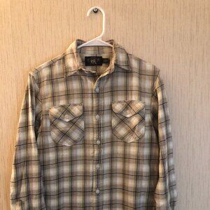 RRL Plaid Twill Workshirt
